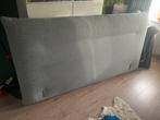 Headboard / hoofdbord, Ophalen, Gebruikt, Tweepersoons, Grijs
