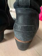 Donkerblauwe Shabby enkellaarsjes maat 40, Ophalen of Verzenden, Zo goed als nieuw, Blauw, Lage of Enkellaarzen