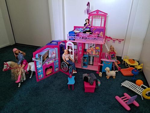 Barbie uitgebreid speelset, Kinderen en Baby's, Speelgoed | Poppen, Zo goed als nieuw, Barbie, Ophalen