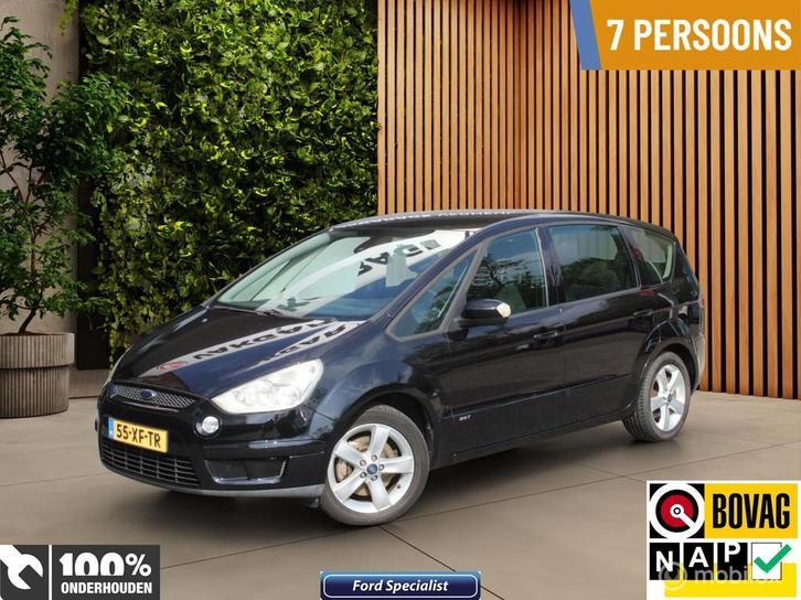 Ford S-Max 2.5-20V Turbo|7 Zits|Trekhaak|Youngtimer, Auto's, Ford, Bedrijf, Te koop, S-Max, ABS, Airbags, Airconditioning, Alarm