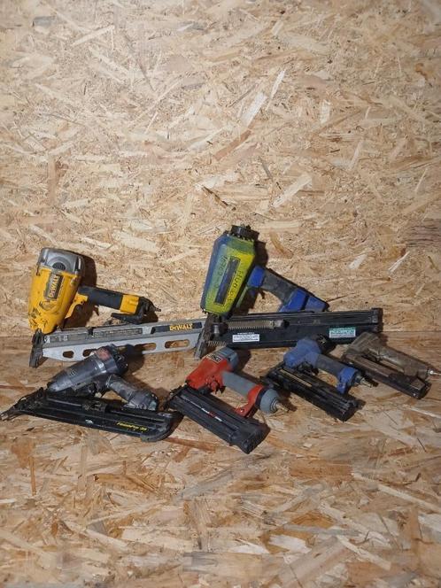 Luchttackers partij constructietacker bradtacker nietentacke, Doe-het-zelf en Verbouw, Gereedschap | Handgereedschap, Gebruikt