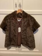 Aaiko bruine bontjasje maat M nieuw, Kleding | Dames, Bodywarmers, Ophalen of Verzenden, Nieuw, Maat 38/40 (M), Bruin