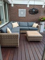 Loungeset 250 X 250 hoge kwaliteit wicker : van Garde meubel, Ophalen of Verzenden, Zo goed als nieuw, Wicker