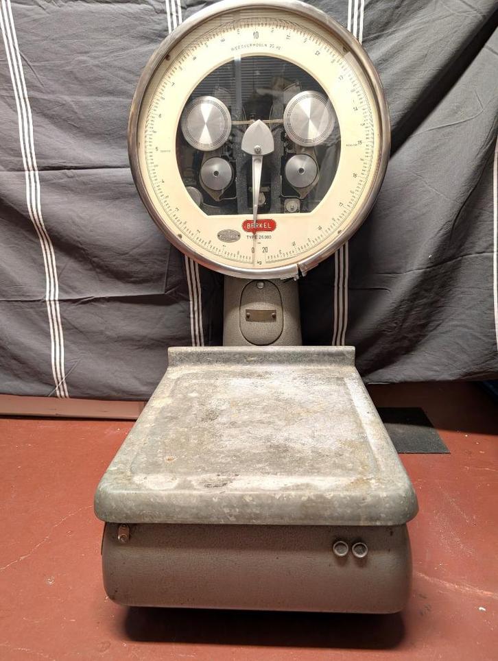 Berkel weegschaal, Witgoed en Apparatuur, Weegschalen, Gebruikt, Analoog, Winkelweegschaal, 1 tot 500 gram, 10 tot 50 kg, Ophalen