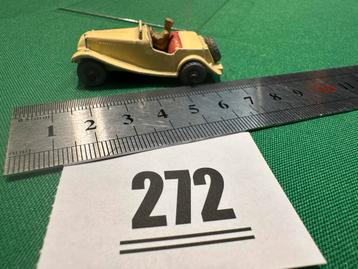 272 Lesney schaal ? Morgan ? open wagen met chauffeur creme beschikbaar voor biedingen