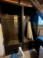 2 Ikea pax basiselementen + 4 lades + plank + roede, Huis en Inrichting, Kasten | Kledingkasten, Ophalen, Overige materialen, Gebruikt