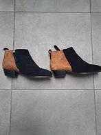 White Stuff Enkellaarzen - Leopard Print - Maat 38,5, Kleding | Dames, White Stuff, Zwart, Lage of Enkellaarzen, Ophalen of Verzenden