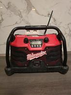 Milwaukee bouwradio Rockford Fosgate (werkt goed), Ophalen of Verzenden, Zo goed als nieuw