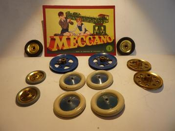DIV. OUDE ! MECCANO WIELEN beschikbaar voor biedingen