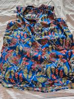 Mouwloze Tuniek - Bladerprint - Goede Staat, Overige kleuren, Maat 46/48 (XL) of groter, Ophalen of Verzenden, Zo goed als nieuw