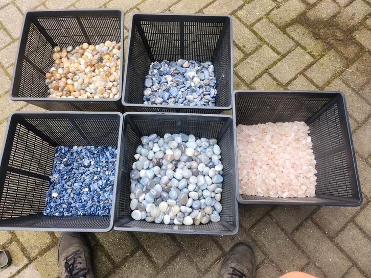 Sierstenen Mix, Verzamelen, Mineralen en Fossielen, Ophalen of Verzenden
