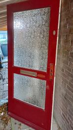 Buitendeur / voordeur 201 /92,5, Deurkozijn, Zo goed als nieuw, 150 tot 225 cm, Hout