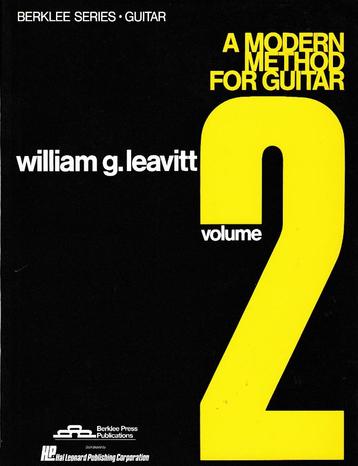 A Modern Method For Guitar volume 2 Berklee ( 9700 ) beschikbaar voor biedingen
