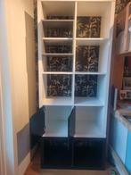 Ikea Kallax kast met inzetstukken, Ophalen, Kunststof, Met deur(en), 150 tot 200 cm