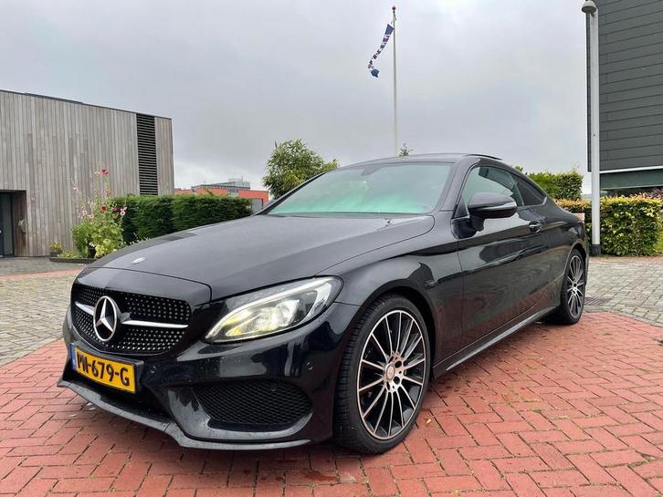 Mercedes-Benz C-Klasse 2.1 C220 D Coupe AUT 2016 Zwart, Auto's, Mercedes-Benz, Particulier, C-Klasse, Diesel, D, Coupé, Automaat