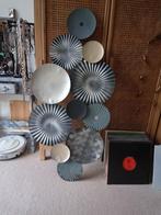 Metalen Wanddecoratie - Modern Design, Ophalen of Verzenden, Zo goed als nieuw