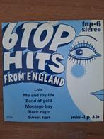 6 Top Hits From England, Ophalen of Verzenden, Gebruikt, Poprock