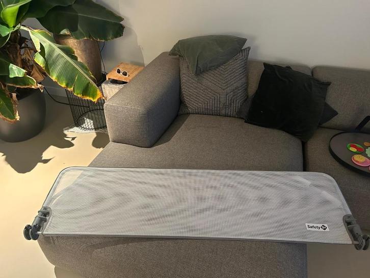 Safety 1st Bedhek Extra Groot 150cm, Kinderen en Baby's, Traphekjes, Zo goed als nieuw, Klemhekje, Metaal of IJzer, 115 cm of meer