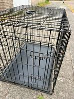 Bench zwart groot lengte 95 cm, Dieren en Toebehoren, Hondenhokken, Ophalen, Gebruikt, 75 tot 110 cm, Minder dan 65 cm