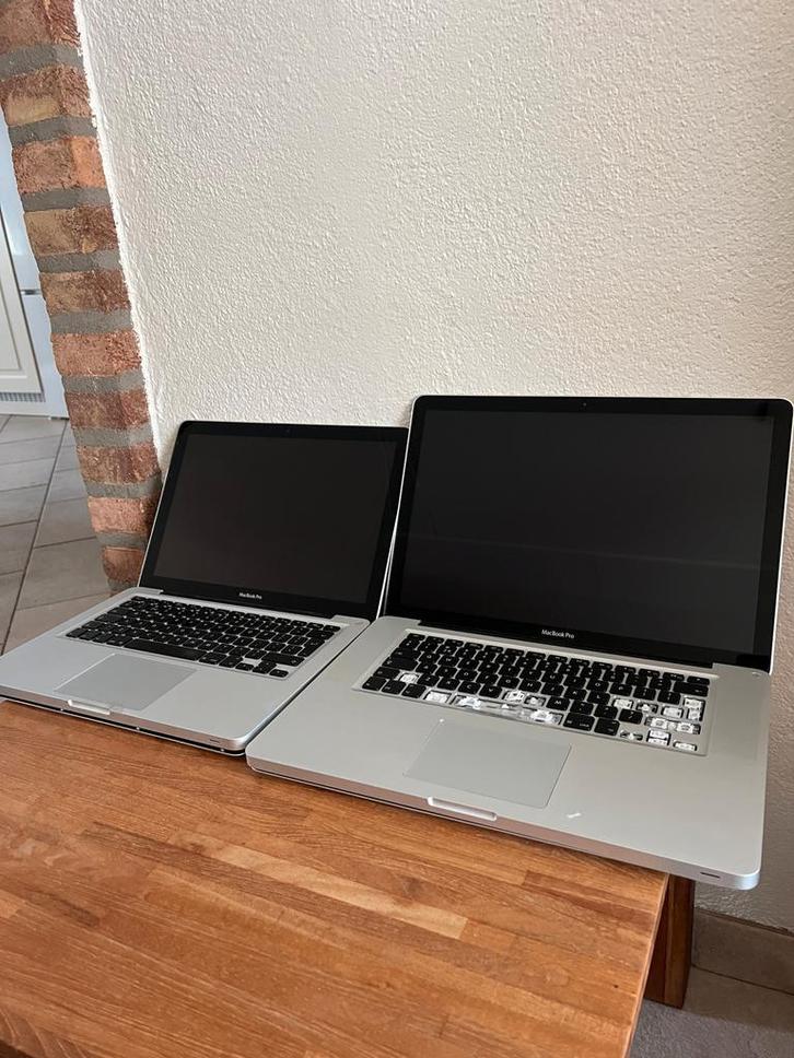 2x Sloop / onderdelen , behuizing Macbook Pro A1286 A1278, Computers en Software, Apple Macbooks, Niet werkend, MacBook Pro, Overige groottes