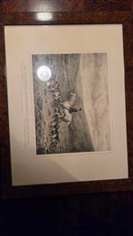 Prent Jachttaferelen 35x45cm, Ophalen of Verzenden