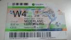 Kaartje Nederland - Luxemburg 2007, Ophalen of Verzenden, Gebruikt, Overige binnenlandse clubs, Overige typen