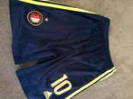 Voetbalbroekje Feyenoord, Kleding | Heren, Blauw, Ophalen of Verzenden, Zo goed als nieuw, Adidas