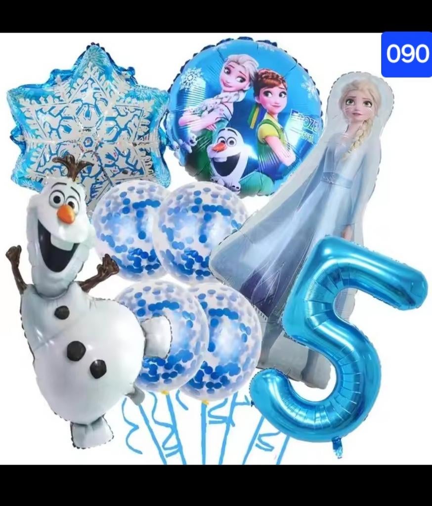 Frozen Ballonnen Set - Nieuw!, Ophalen of Verzenden, Nieuw, Versiering, Verjaardag