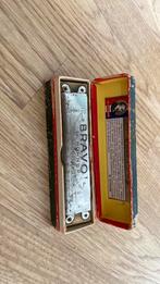 Mondharmonica oud bravo m hohner, Muziek en Instrumenten, Blaasinstrumenten | Mondharmonica's, Ophalen of Verzenden, Gebruikt