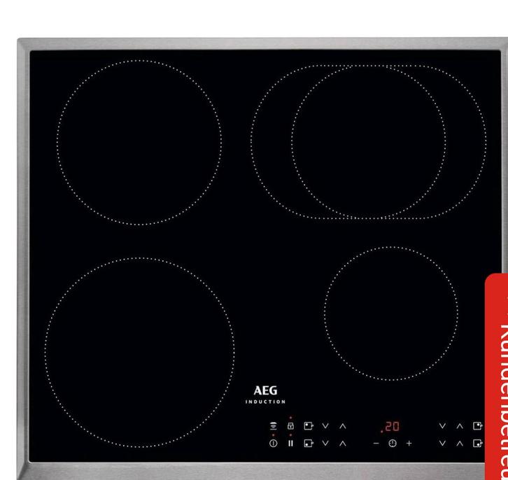 Aeg IKS 6431 AXB inductie kookplaat inbouw, Witgoed en Apparatuur, Kookplaten, Nieuw, Inbouw, Inductie, 4 kookzones, Energieklasse A of zuiniger