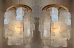 Capiz schelpen hanglampen lampen parelmoer bamboe frame, Huis en Inrichting, Lampen | Hanglampen, Ophalen of Verzenden