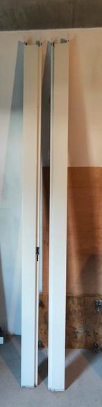 Berkvens opdekdeur linksdraaiend met stalen kozijn, Doe-het-zelf en Verbouw, Ophalen, Gebruikt, 80 tot 100 cm, 215 cm of meer