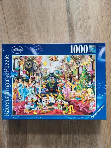 Ravensburger Disney Kerst Puzzel 1000 Stukjes beschikbaar voor biedingen