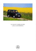 De G-Klasse van Mercedes-Benz G 320 en G 350 TD, juni 1994, Ophalen of Verzenden, Zo goed als nieuw, Mercedes