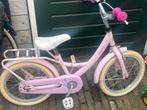 Roze Volare Ashley voor 4 tot 6 jaar, Fietsen en Brommers, Fietsen | Jongens, Ophalen, Gebruikt, 16 inch, Handrem