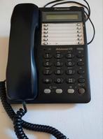 PANASONIC zwarte analoge telefoon Advanced ITS, Telecommunicatie, Vaste telefoons | Niet Draadloos, Ophalen of Verzenden, Zo goed als nieuw