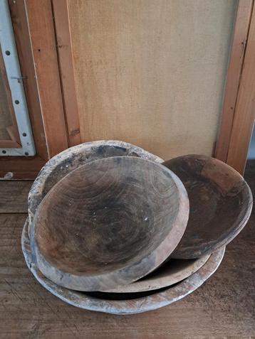 5 houten schalen Hoffz beschikbaar voor biedingen