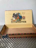 Oud Ritmeester sigarenkistje - 23 x 11,5 cm, Ophalen of Verzenden, Overige typen