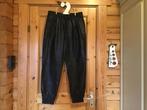 Broek lang zwart lederlook elastiek M zara, Kleding | Dames, Maat 38/40 (M), Ophalen of Verzenden, Zo goed als nieuw, Lang