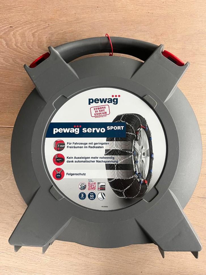 sneeuwkettingen PEWAG SERVO SPORT RSS 80 - niet gebruikt, Auto diversen, Sneeuwkettingen, Nieuw, Ophalen