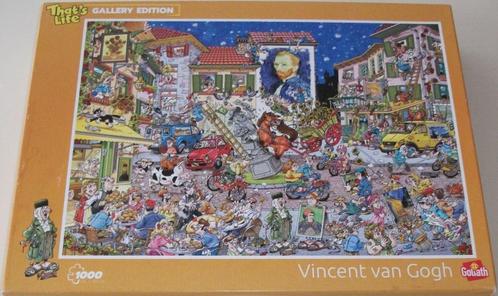 Puzzel *** VINCENT VAN GOGH *** 1000 stukjes Gallery Edition, Hobby en Vrije tijd, Denksport en Puzzels, Zo goed als nieuw, Legpuzzel