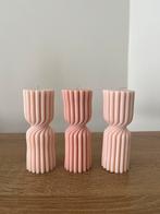 Spiraal kaars (roze), Overige materialen, Nieuw, Ophalen of Verzenden, Kaars