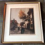 Ingekleurde ets door Alfred van Neste gelimiteerde oplage, Antiek en Kunst, Ophalen