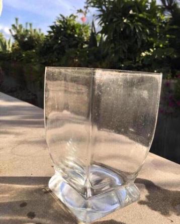 Vazen glas diverse maten doorzichtig mat wit bloempotten  beschikbaar voor biedingen