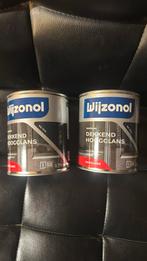 Wijzonol hoogglans lak ral 7016 2x 0,75lantracietgrijs, Ophalen of Verzenden, Zo goed als nieuw