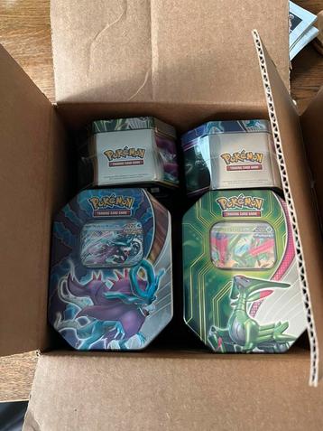 Pokemon Pardox Clash tins beschikbaar voor biedingen