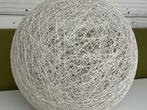 Hanglamp Twist 55 cm Wit Bolvormig Vlasdraad 2 stuks, Ophalen of Verzenden, Nieuw, 50 tot 75 cm