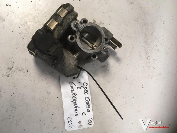 Opel Corsa C 1.2 2001 Gasklephuis, Auto-onderdelen, Brandstofsystemen, Gebruikt, Ophalen of Verzenden