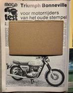 Test 1979 Triumph Bonneville 750, Ophalen of Verzenden, Zo goed als nieuw, Motoren