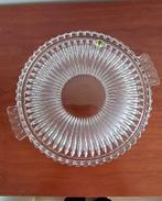 Vintage taartplateau kristal, Antiek en Kunst, Ophalen of Verzenden